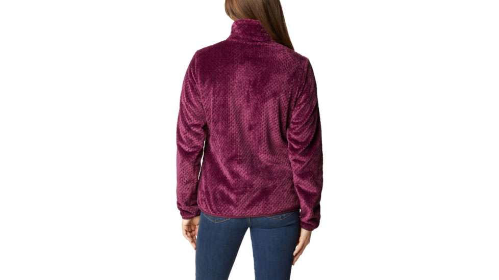 Columbia Fire Side II Sherpa Full Zip Fleece - Womens, Marionberry, Large, 1819791616MarionberryL