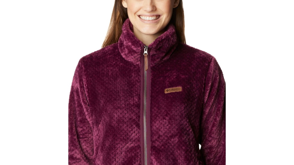 Columbia Fire Side II Sherpa Full Zip Fleece - Women's, Marionberry, Large, 1819791616MarionberryL
