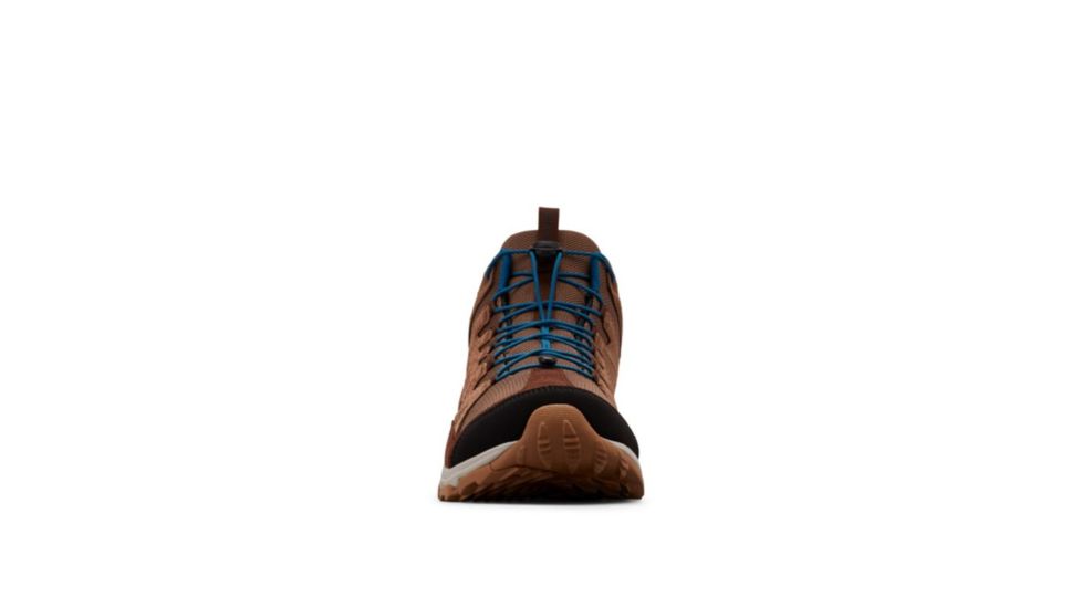 Columbia Five Forks Mid Waterproof Hiking Boots - Mens, Dark Truffle, Lagoon, Medium, 8, 1867501206-8