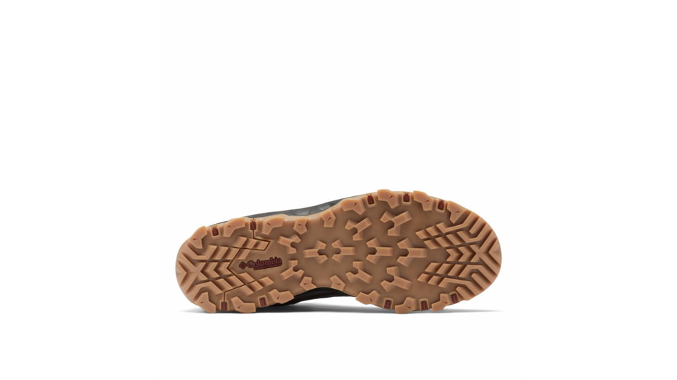 Columbia Flow Centre Shoes - Mens, Dark Grey/Red Jasper, 11.5, 192asper9