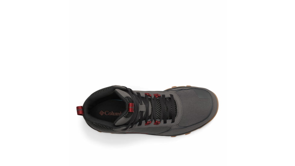 Columbia Flow Centre Shoes - Mens, Dark Grey/Red Jasper, 11.5, 192asper9