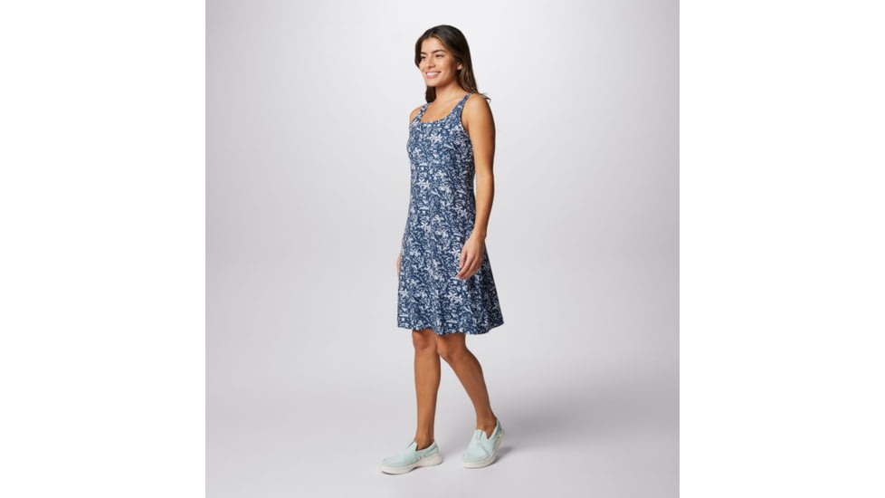 Columbia Freezer III Dress - Womens, Collegiate Navy Kona Print, Small, 153naPrintS