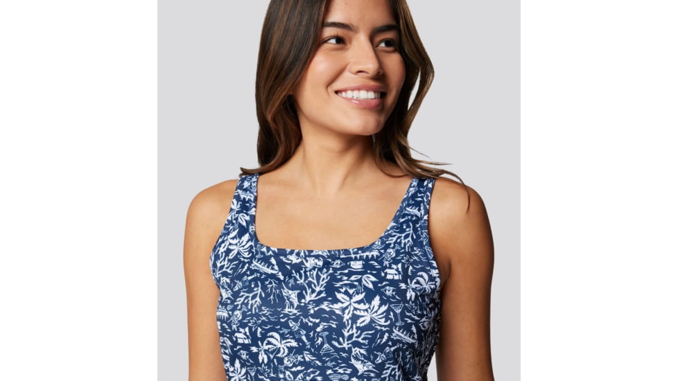 Columbia Freezer III Dress - Womens, Collegiate Navy Kona Print, Small, 153naPrintS