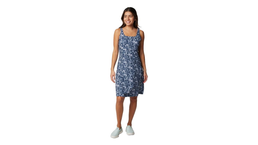 Columbia Freezer III Dress - Womens, Collegiate Navy Kona Print, Small, 153naPrintS