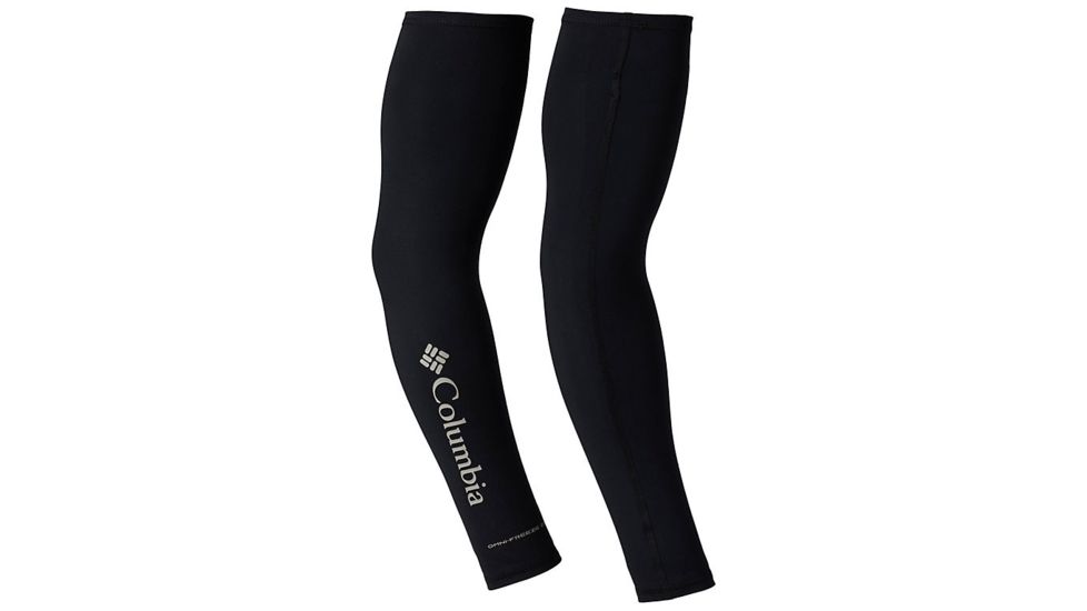 Columbia Freezer Zero Arm Sleeves - Unisex, Black, Graphic, Large/Extra Large, 1507651011-L/XL
