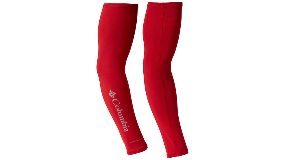 Columbia Freezer Zero Arm Sleeves - Unisex, Mountain Red, Graphic, Large/Extra Large, 1507651613-L/XL