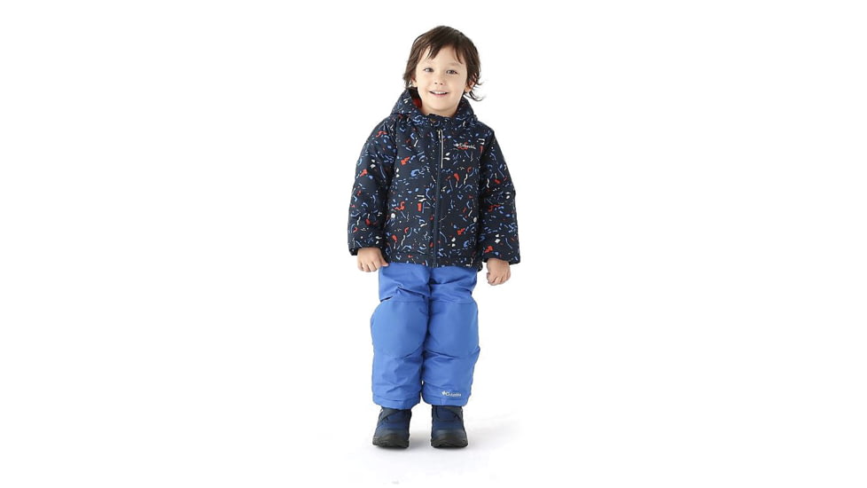Columbia Frosty Slope Snow Set - Toddlers, Collegiate Navy Splatter, 4T, 1624591466-4T