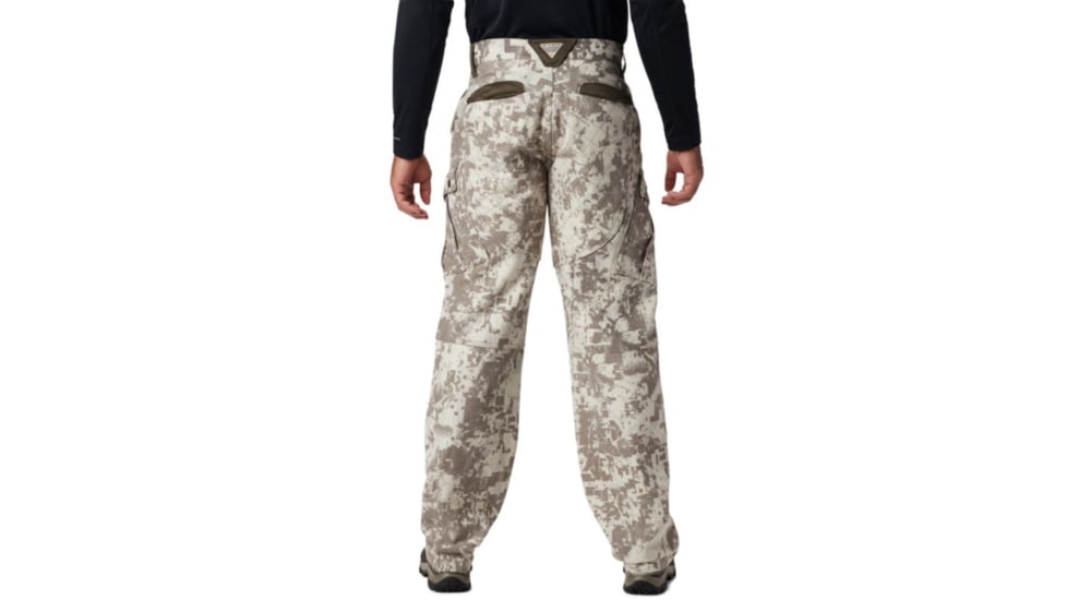Columbia Gallatin Pant, Timberwolf Digital Snow, S, Regular Inseam - Mens, 1801971900-S-R