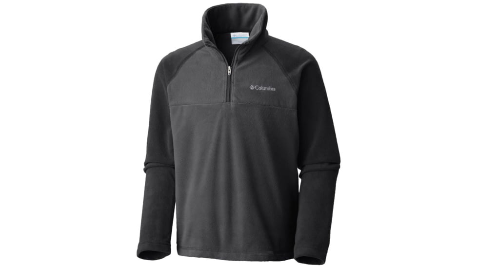 Columbia Glacial Half Zip, Grill, Black, 2T - Boys, 1557964028-2T