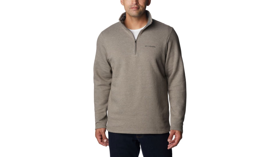 Columbia Great Hart Mountain III Half Zip Sweatshirt - Men's, Boulder Heather, Medium, 1625231003Boulder HeatherM