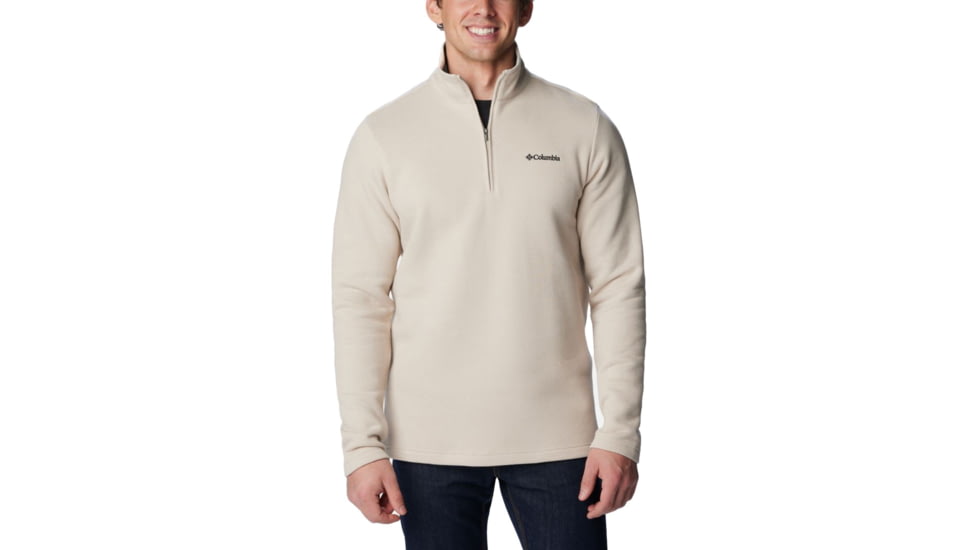 Columbia Great Hart Mountain III Half Zip Sweatshirt - Mens, Dark Stone Heather, 2XL, 1625231279DrkStnHthXXL