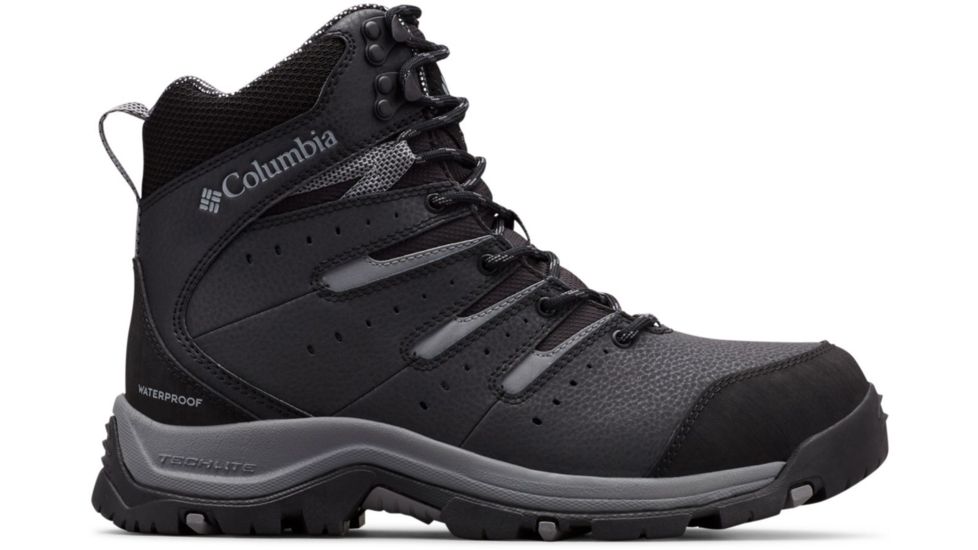 Columbia Gunnison II Omni-Heat Winter Boots - Mens, Black, Ti Grey Steel, Medium, 8, 1862291010-8