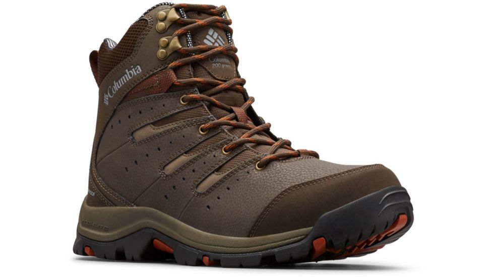 Columbia Gunnison II Omni-Heat Winter Boots - Mens, Cordovan, Dark Adobe, Medium, 12, 1862291231-12
