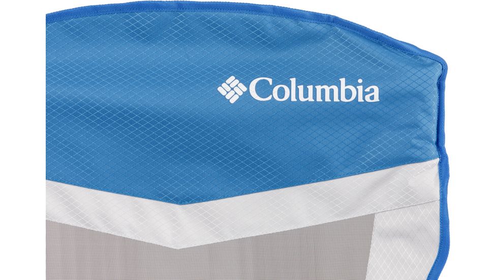 Columbia Hard Arm Chair with Mesh, Blue/Graphite/Gray, 30642