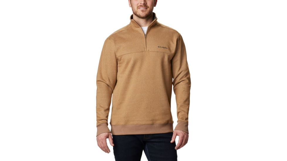 Columbia Hart Mountain II Half Zip Sweatshirt - Mens, Delta, 2XL, 1411621258DeltaXXL