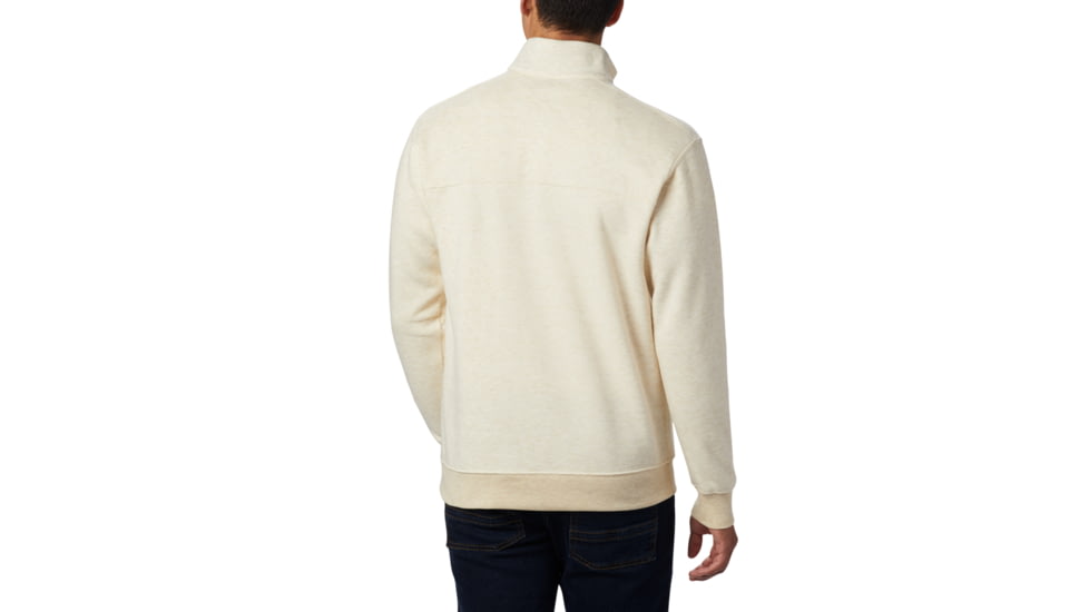 Columbia Hart Mountain II Half Zip Sweatshirt - Mens, Oatmeal Heather, XXL, 1411621-242-XXL