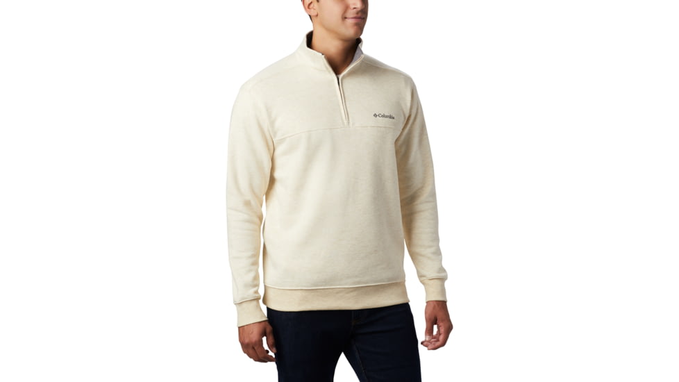 Columbia Hart Mountain II Half Zip Sweatshirt - Mens, Oatmeal Heather, XXL, 1411621-242-XXL