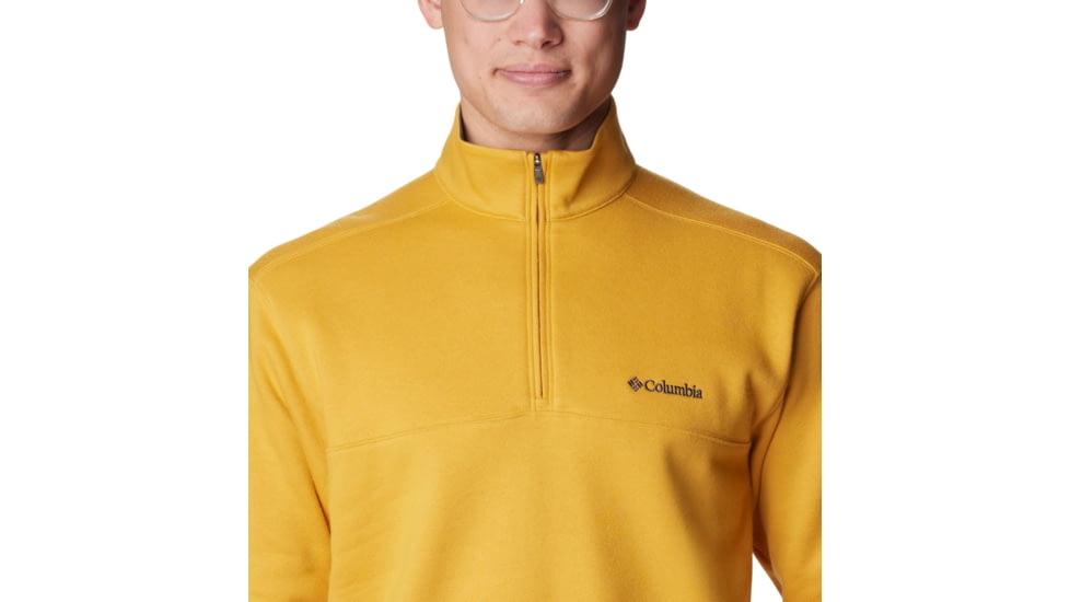Columbia Hart Mountain II Half Zip Sweatshirt - Mens, Raw Honey, Small, 1411621756Raw HoneyS