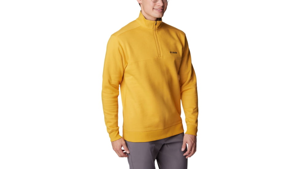Columbia Hart Mountain II Half Zip Sweatshirt - Mens, Raw Honey, Small, 1411621756Raw HoneyS
