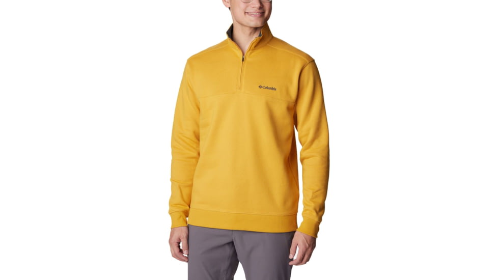 Columbia Hart Mountain II Half Zip Sweatshirt - Mens, Raw Honey, Extra Large, 1411621756Raw HoneyXL