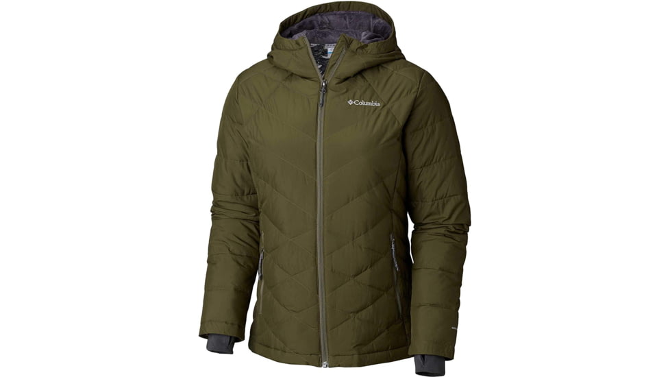 Columbia Heavenly Hdd Jacket, Nori, M - Women's, 1738151383-M