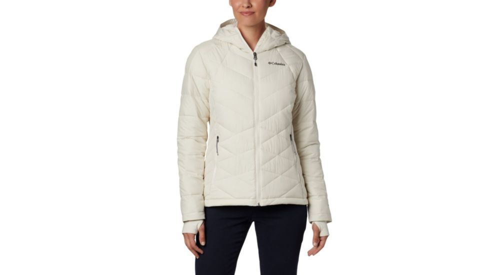 Columbia Heavenly Hdd Jacket - Women's, Chalk, Medium, 1738151191-M