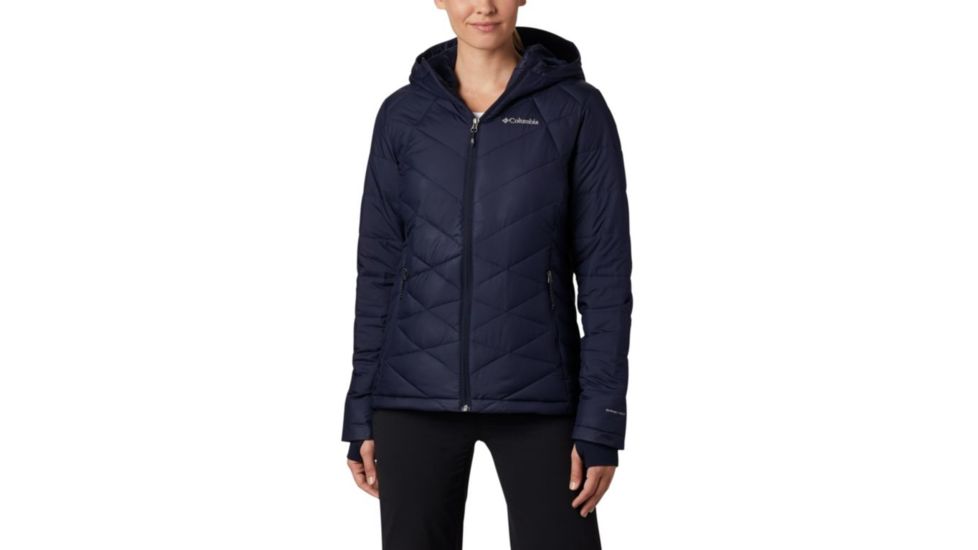 Columbia Heavenly Hdd Jacket - Women's, Dark Nocturnal, Large, 1738151472-L