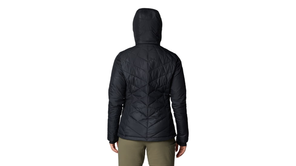 Columbia Heavenly Hooded Jacket - Womens, Black, S, 1738151-012-S