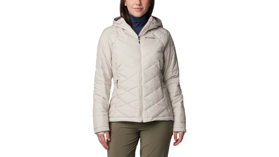 Columbia Heavenly Hooded Jacket - Women's, Dark Stone, S, 1738151-278-S