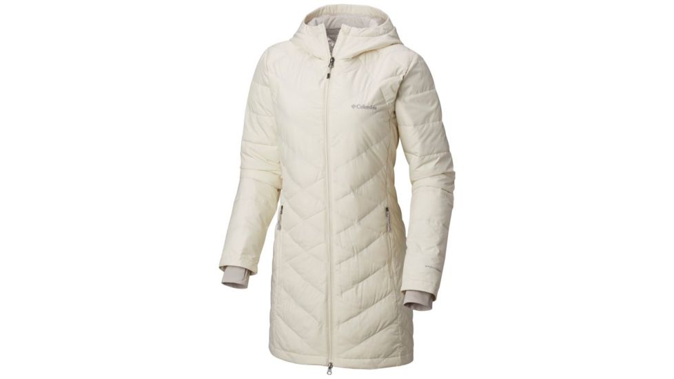 Columbia Heavenly Long Hdd Jacket, Light Bisque, 1X - Women's, 1738162106-1X