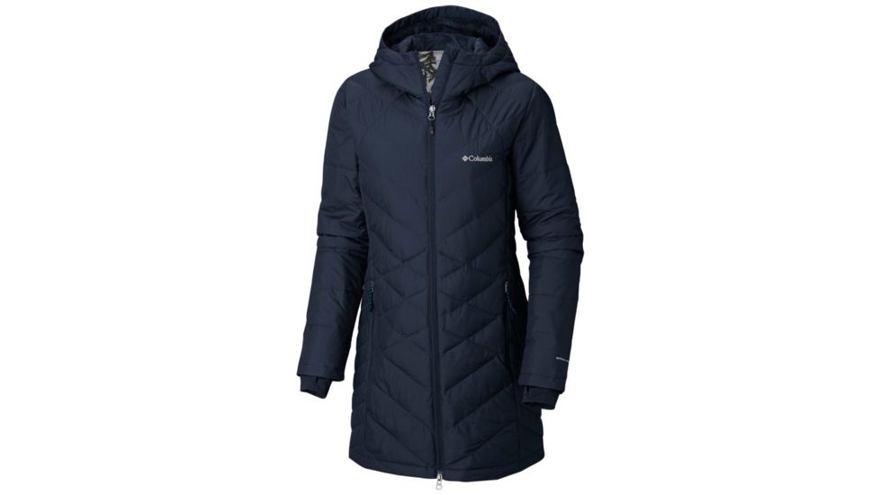 Columbia Heavenly Long Hdd Jacket, Nocturnal, 1X - Women's, 1738162591-1X