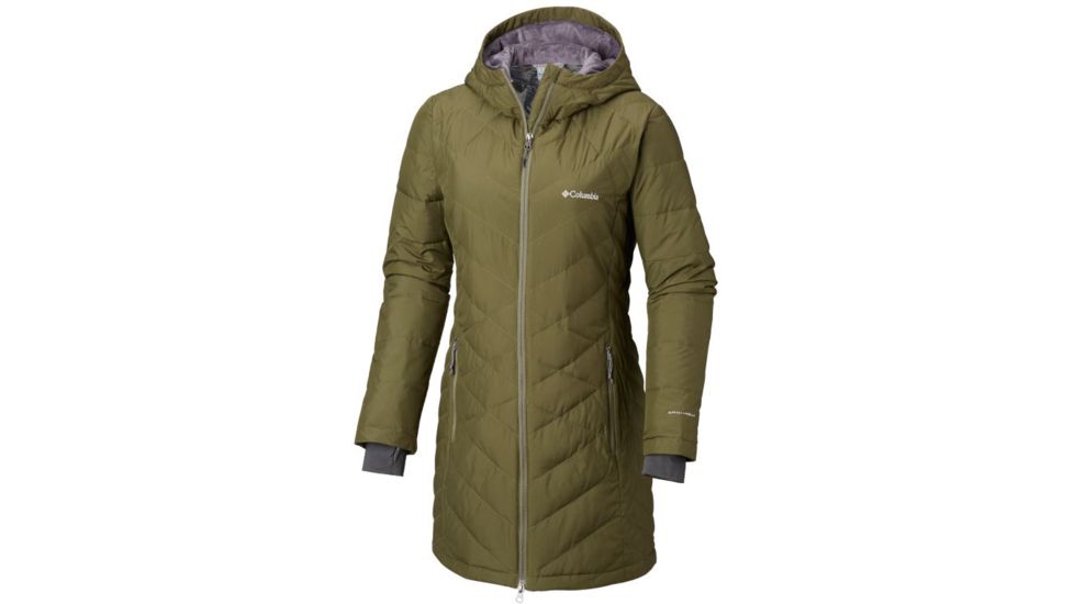 Columbia Heavenly Long Hdd Jacket, Nori, 3X - Women's, 1738162383-3X