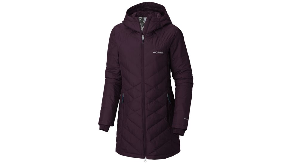 Columbia Heavenly Long Hdd Jacket - Women's, Black Cherry, Medium, 1738161522-M