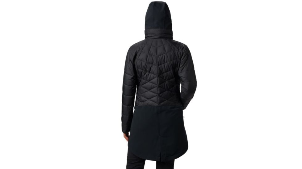 Columbia Heavenly Long Hybrid Jacket - Womens, Black, Large, 1859731010-L