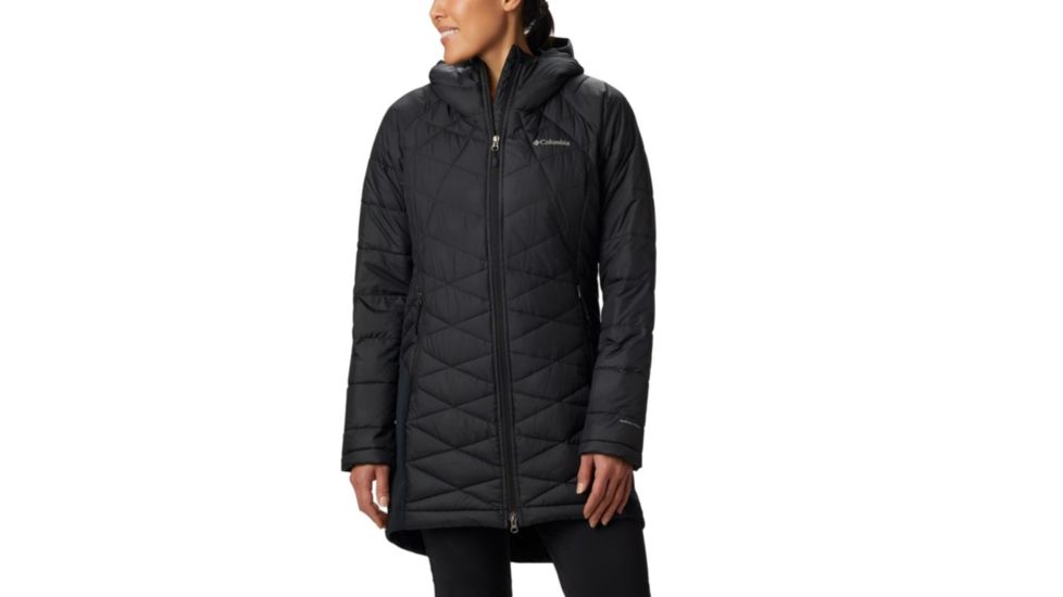 Columbia Heavenly Long Hybrid Jacket - Womens, Black, Large, 1859731010-L