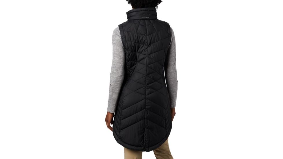 Columbia Heavenly Long Vest - Womens, Black, Medium, 1859741010-M