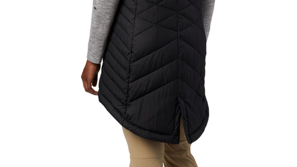 Columbia Heavenly Long Vest - Womens, Black, Medium, 1859741010-M