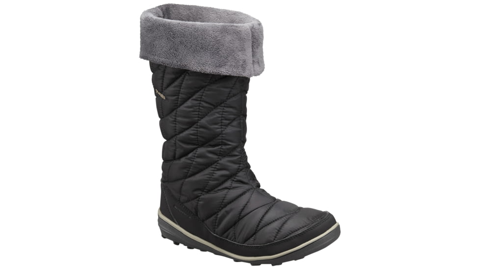 Columbia Heavenly Omni-Heat Slip Winter Boot - Women's-Black/Kettle-Medium-6.5