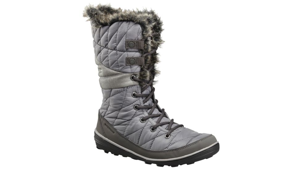 Columbia Heavenly Omni-Heat Winter Boot - Womens, Quarry/Dove, Medium, 10.5, 1702881052-10.5
