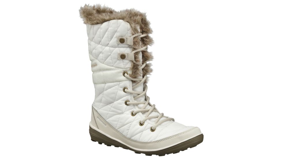 Columbia Heavenly Omni-Heat Winter Boot - Women's-Salt/Fawn-Medium-10.5