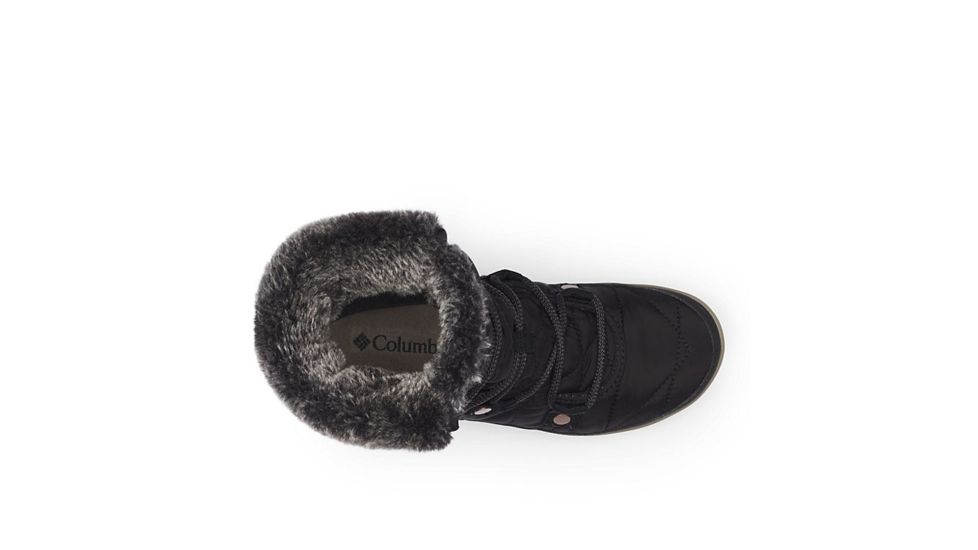 Columbia Heavenly Shorty Omni-Heat Winter Boots - Womens, Black/Kettle, 8.5 US, Medium, 1691541010-8.5
