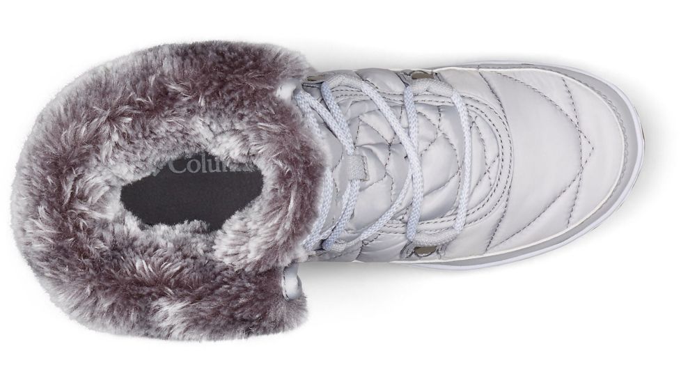 Columbia Heavenly Shorty Omni-Heat Winter Boots - Womens, Grey Ice, White, Medium, 9.5, 1691541063-9.5