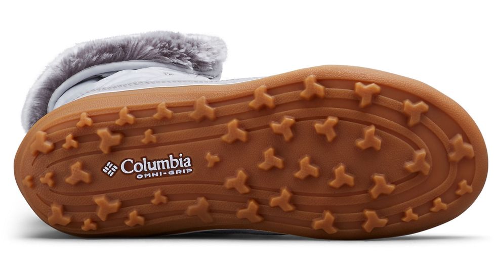 Columbia Heavenly Shorty Omni-Heat Winter Boots - Womens, Grey Ice, White, Medium, 9.5, 1691541063-9.5