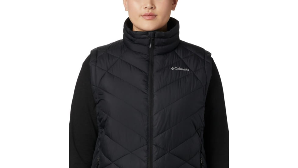 Columbia Heavenly Vest, Black, 3X - Womens, 1738142010-3X