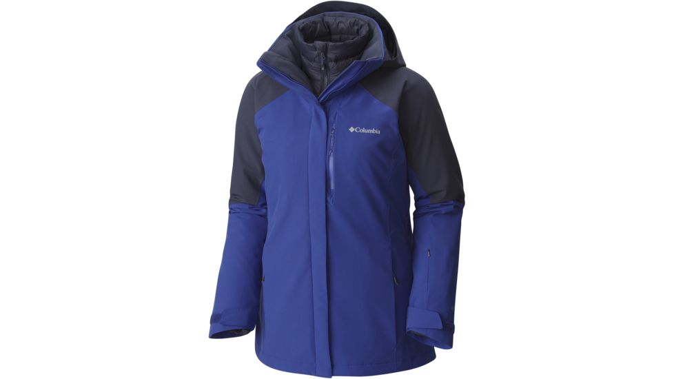 Columbia Herz Mountain Interchange Jacket - Women's-Clematis Blue/Nocturnal-X-Small