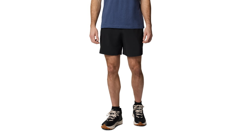 Columbia Hike Brief Short - Men's, Black, M, 2030781-010-M-6