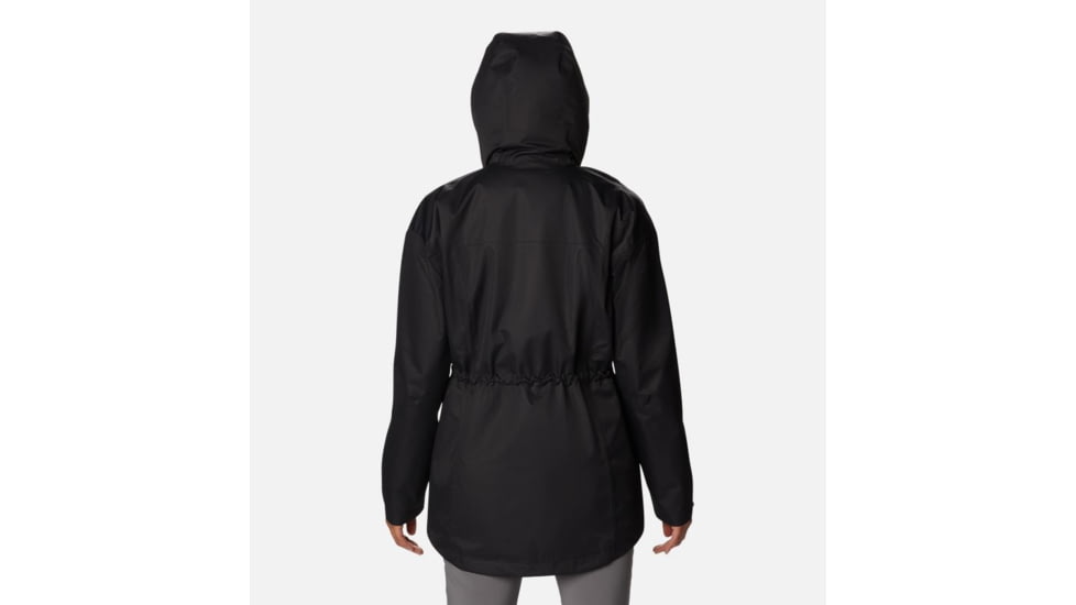Columbia Hikebound Long Jacket - Womens, Black, Large, 2034721010BlackL