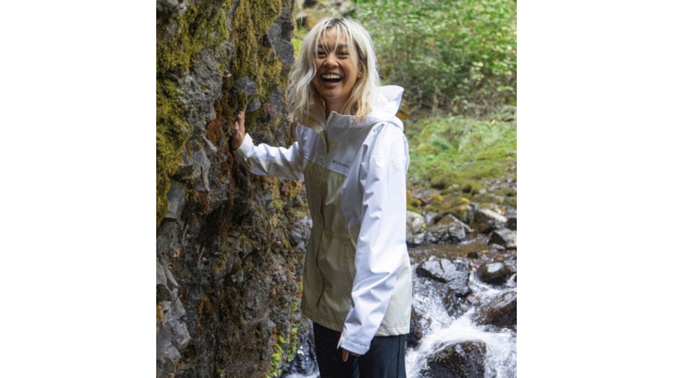 Columbia Hikebound Long Jacket - Womens, Chalk/White, Extra Large, 2034721191Chalk/WhiteXL