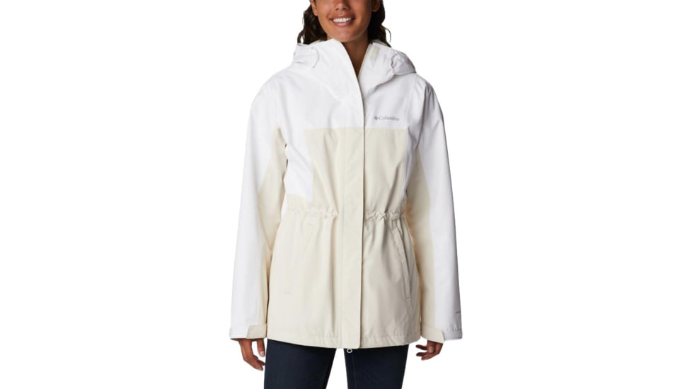 Columbia Hikebound Long Jacket - Women's, Chalk/White, Small, 2034721191Chalk/WhiteS