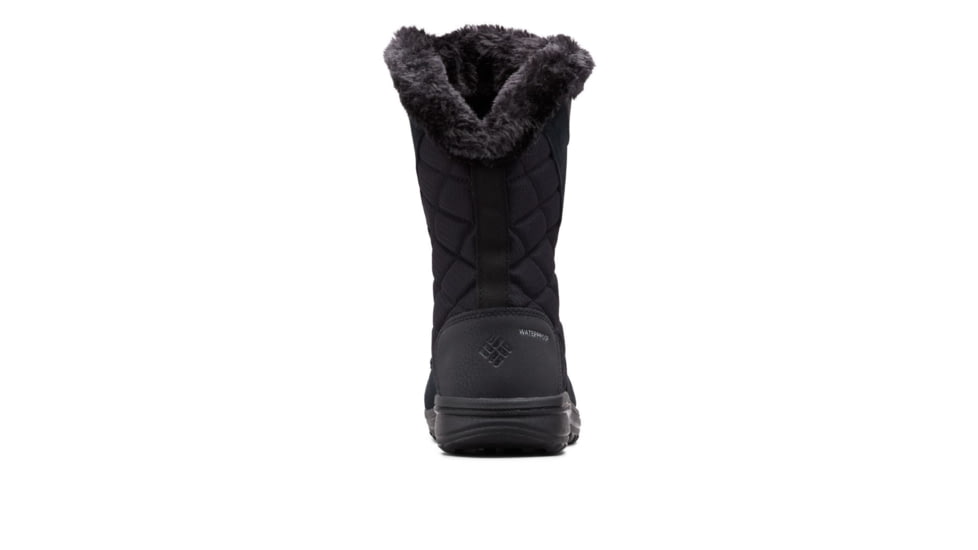 Columbia Ice Maiden II Winter Boot - Womens-Black/Grey-Medium-10.5